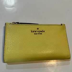 Kate Spade Yellow Wallet